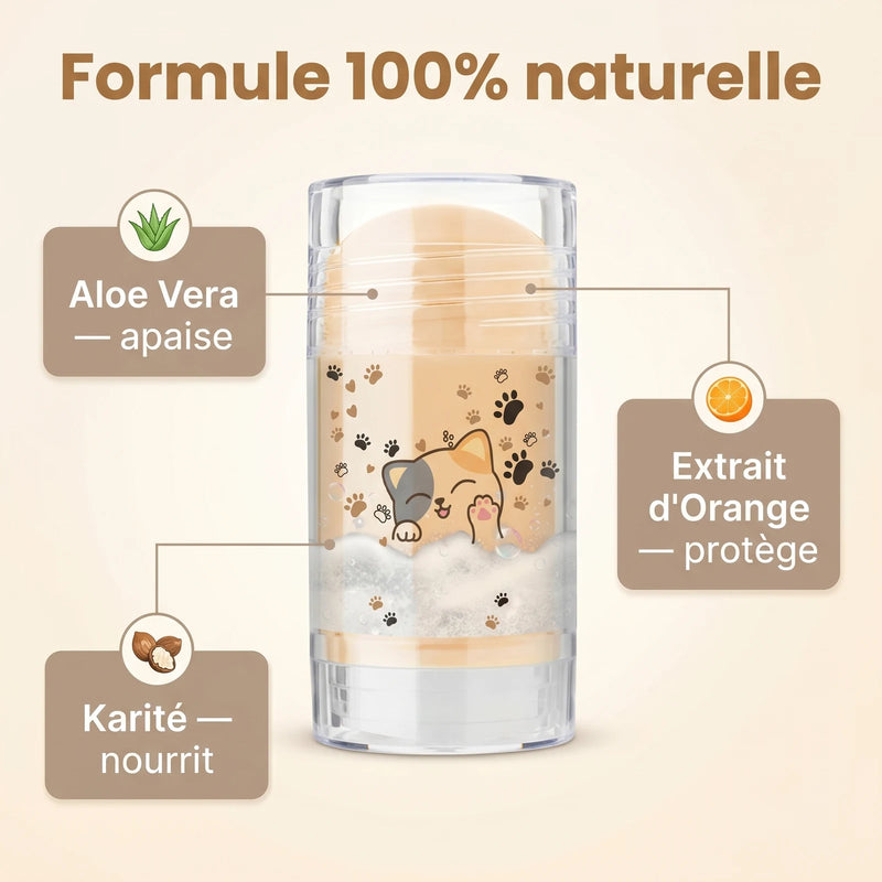 Formule 100% naturelle — Aloe Vera, Extrait d'Orange, Karité